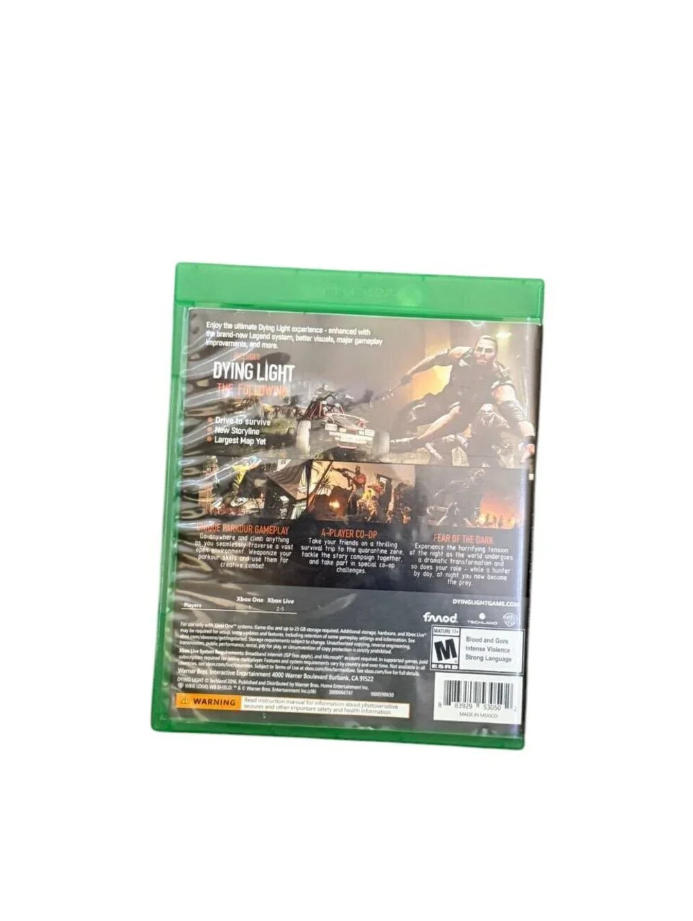 Dying Light: The Following — Enhanced Edition 2016 Xbox One